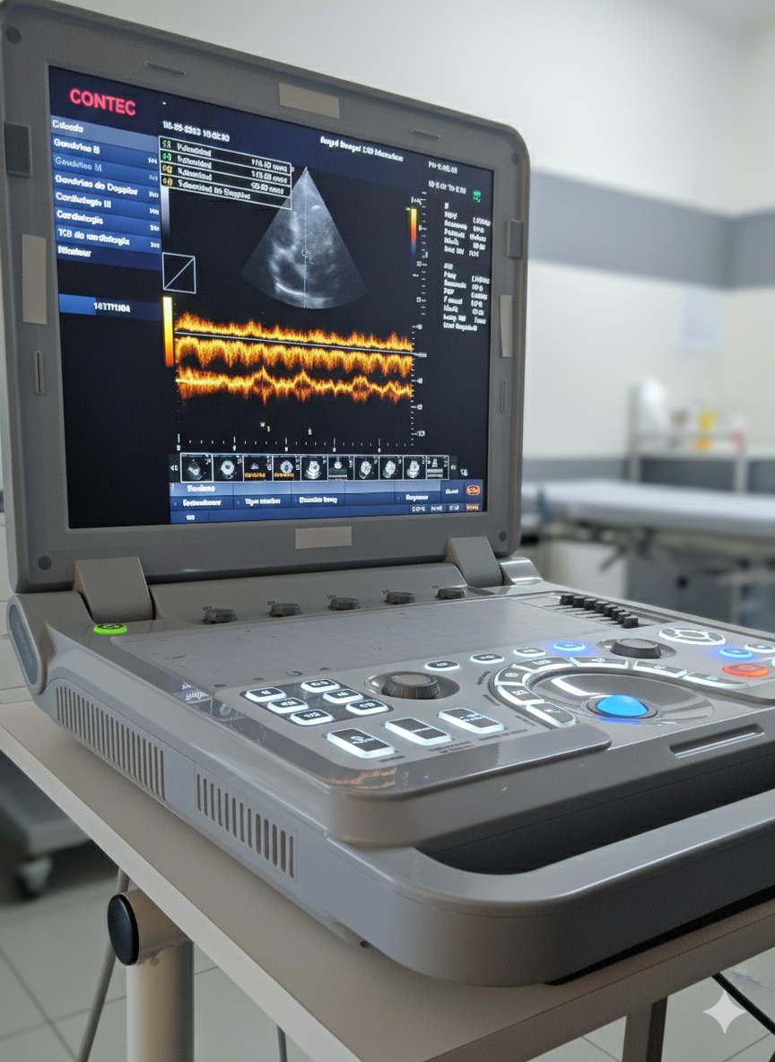 Ecógrafo Doppler Color CMS1700B